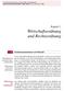 Leseprobe. Wirtschaftsordnung und Rechtsordnung. Kapitel Koordinationsmechanismen in der Wirtschaft 1.1