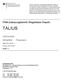 TALIUS. PSM-Zulassungsbericht (Registration Report) /00. Stand: SVA am: Lfd.Nr.: 27