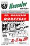 Blädche. Nachrichten- und Mitteilungsblatt des Stadtteils Hassel Ausgabe 102 Donnerstag, 18. August Jahrgang. Hasseler Blädche - Nr.