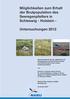 Möglichkeiten zum Erhalt der Brutpopulationen des Seeregenpfeifers in Schleswig-Holstein Untersuchungen 2012