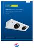 Compact SLIM. Luftkühler GASC für HFKW, CO 2. , Propan und Kälteträger
