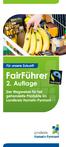 Grußwort des Landrates Tjark Bartels 03 Fairtrade zertifizierter Landkreis Hameln-Pyrmont 05 Nachhaltig einkaufen. 07 Was ist Fairtrade?