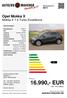 16.990,- EUR inkl. 19 % Mwst. Opel Mokka X Mokka X 1.4 Turbo Excellence. autozoo-maucher.de. Preis: AutoZoo-Maucher GbR Rotäcker Wilhelmsdorf