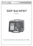 SSP-Set KF87. SAT-Kabel. Störstrahlprüfset für Kennfrequenz 87,3 MHz BEDIENUNGSANLEITUNG. ab V43.33