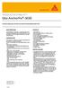 PRODUKTDATENBLATT Sika AnchorFix -3030