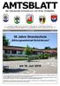 Amtsblatt der Gemeinde Schönbrunn mit ihren Ortsteilen