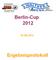 Berlin-Cup Ergebnisprotokoll