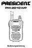 PM-2010 WP. Bedienungsanleitung