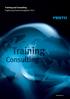 Training and Consulting Ergänzung Seminarangebot 2013