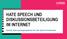 HATE SPEECH UND DISKUSSIONSBETEILIGUNG IM INTERNET. Zentrale Untersuchungsergebnisse der Hate Speech-Sonderstudie