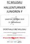 HALLENTURNIER JUNIOREN F
