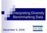 Interpreting Diversity Benchmarking Data. December 5, 2006