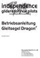 independence Betriebsanleitung Gleitsegel Dragon gliders for real pilots