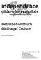 independence gliders for real pilots Betriebshandbuch Gleitsegel Cruiser
