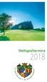 Wettspieltermine 2018