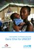 Haiti-Nothilfe und Wiederaufbauhilfe Ganz Chor für UNICEF