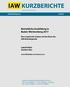 IAW Brief Reports 3/2018 Betriebliche Ausbildung in Baden-Württemberg 2017 unter Mitarbeit von Verena Lutz