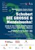 Schubert DIE GROSSE & Mendelssohn!