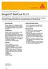 SYSTEMDATENBLATT Sikagard WallCoat PL-15