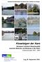 Kieselalgen der Aare. Biologisch indizierte Wasserqualität zwischen Bielersee und Mündung in den Rhein Untersuchungen 2001 / 2002