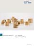Technischer Katalog 8.0 >B< Serie 3000 Rotguss-Gewindefittings
