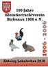 100 Jahre Kleintierzuchtverein Birkenau 1906 e.v.