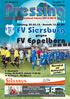 FV Eppelborn. gegen. Klassenhalt und Meisterschaft perfekt! Karlsberg-Liga Saarland Saison 2014/2015. Samstag, Anstoß: 16.