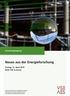 Forschungstagung. Neues aus der Energieforschung. Freitag, 12. April 2019 Beim VSE in Aarau