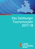 Landesstatistik. Das Salzburger Tourismusjahr 2017/18