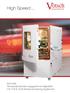 High Speed... Schnelle Temperaturänderungsgeschwindigkeiten mit VTS & VCS Stress Screening Systemen