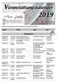 Veranstaltungskalender 2019