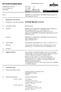 EU-Sicherheitsdatenblatt POWER BRAKE CLEAN POWER BRAKE CLEAN