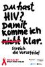AM IST WELT-AIDS-TAG.DE