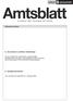 Amtsblatt. Inhaltsverzeichnis. A. Verzeichnis in zeitlicher Reihenfolge. B. Stichwortverzeichnis. 52. Jahrgang 2009 Postverlagsort Münster