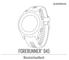 FORERUNNER 945. Benutzerhandbuch
