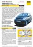 ADAC Autotest. Seite 1 / Daihatsu Cuore 1.0 Top. ADAC Testergebnis Note 2,7. Fünftüriger Kleinstwagen mit Schrägheck (51 kw / 70 PS)