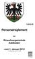 Personalreglement. der. Einwohnergemeinde Adelboden. vom 1. Januar 2013 (* mit Änderungen per )