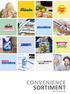 CONVENIENCE SORTIMENT