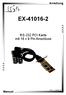 Anleitung EX RS-232 PCI Karte mit 16 x 9 Pin Anschluss. Vers. 1.1 / Manual