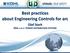 Best practices about Engineering Controls for arc Olaf Stark KÖHL s.à r.l. POWER DISTRIBUTION SYSTEMS