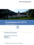 Qualitätsbericht 2015