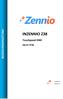 BEDIENUNGSANLEITUNG INZENNIO Z38. Touchpanel KNX ZN1VI-TP38. Ausgabe 9 Version 4.3