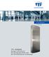 TTL-VIRADO Design-Luftschleier mit Energiespareffekt und mit EC-Ventilatoren Technologie