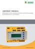 LINETRAXX CMS460-D. Mehrkanaliges wechsel- und pulsstromsensitives Laststrom-Auswertegerät für AC-Systeme (TN-, TT- und IT-Systeme)