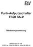Funk-Aufputzschalter FS20 SA-2