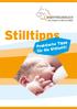Stilltipps. Praktische Tipps für die Stillzeit!