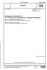 DEUTSCHE NORM DIN Rundaugen mit Gewindeschaft Teil 1: Für Wirbel und Spannschlösser, unlegierter Qualitätsstahl
