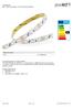 DATENBLATT LED 1-CHIP Band/Stripe 12Vdc Flex 60 RGB -ExTreme- Allgemeine Daten