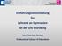 Einführungsveranstaltung für Lehramt an Gymnasien an der Uni Würzburg. Lore Koerber-Becker Professional School of Education