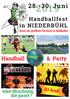Handballfest in NIEDERBÜHL